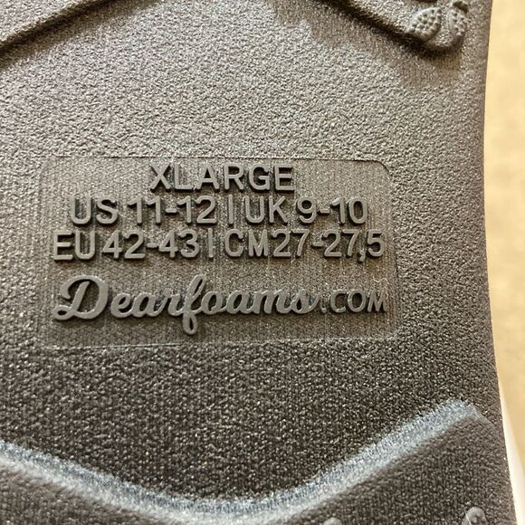 Dearfoams Paisley Pattern Slippers Women’s Size US 11-12 - Picture 7 of 7